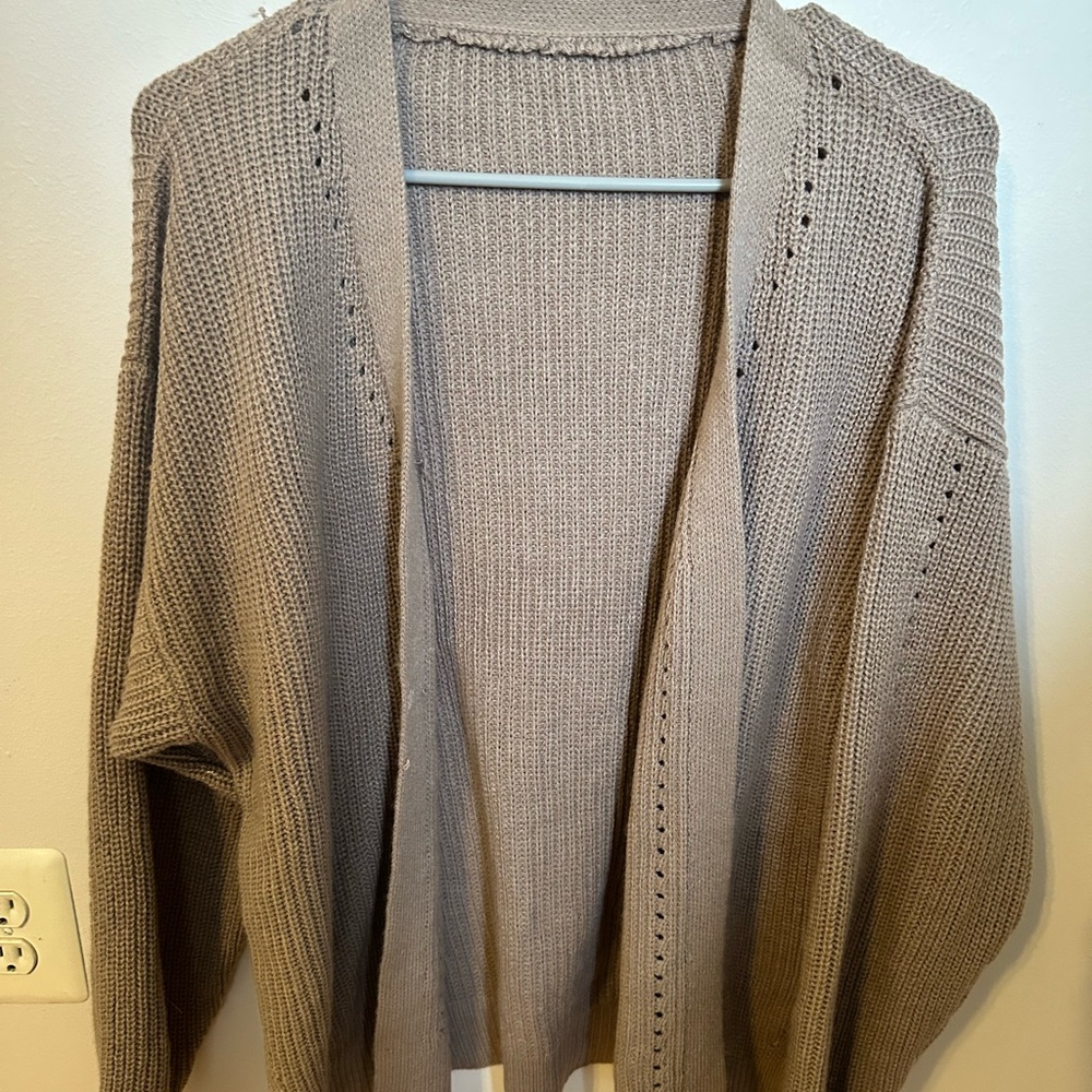 BOGO: Women's Open Front Knit Cardigan